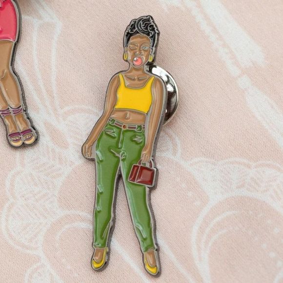 Izzy & Liv Accessories - 𝅺fly Girl Pin
